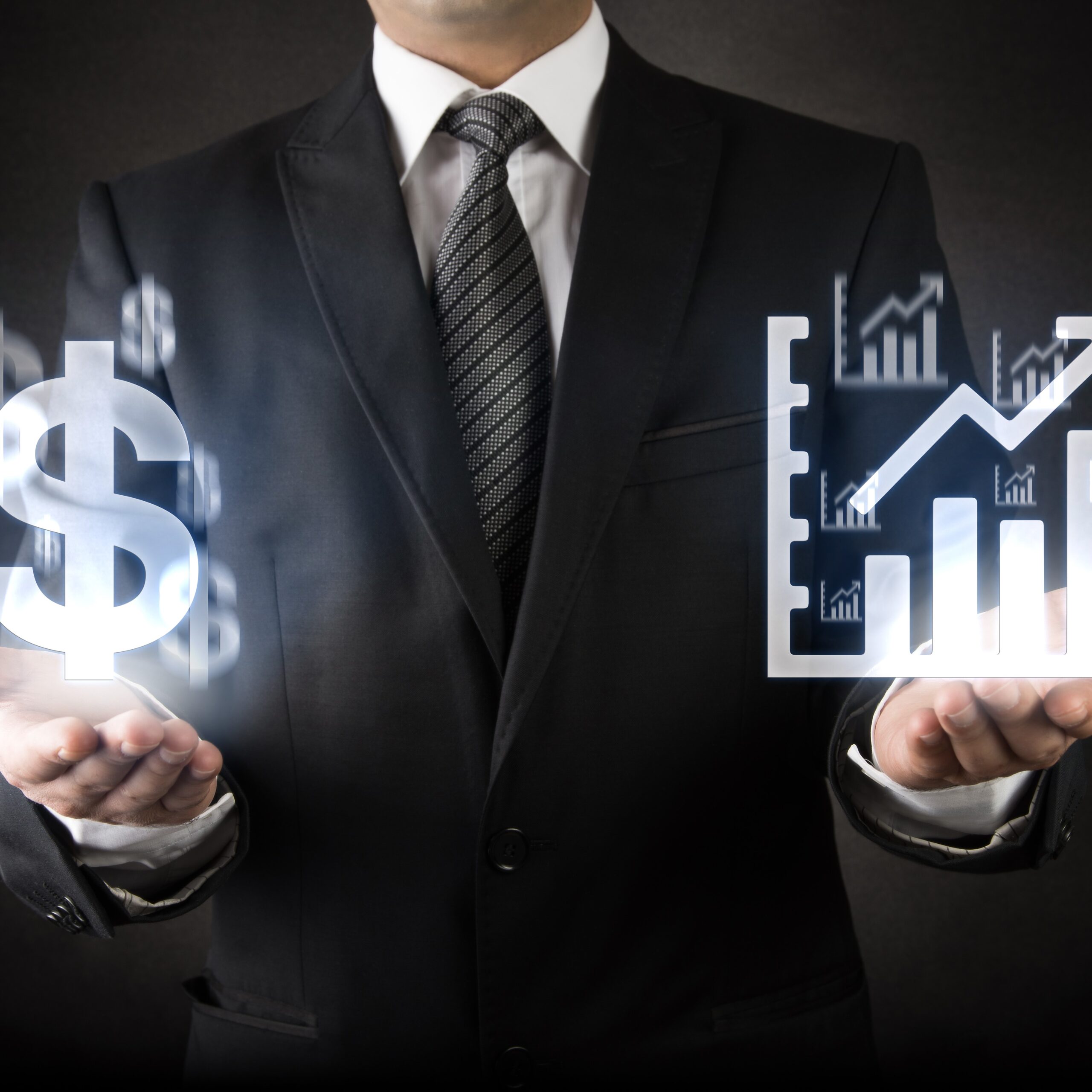 Money and investment concept